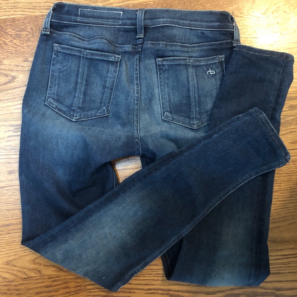 Rag & Bone skinny jean size 27.  Saxby wash.